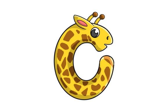 Animal Alphabet Letter G Illustration: Graphics & Illustrations
