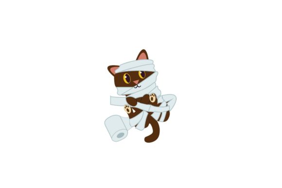 Animal Halloween Cat Illustration