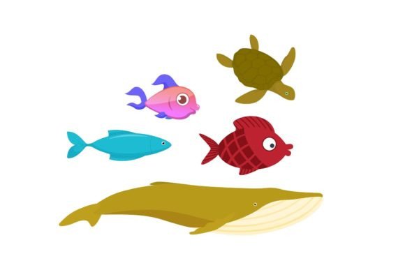 Animal Sea: Playful Illustrations & Graphics for Local Branding