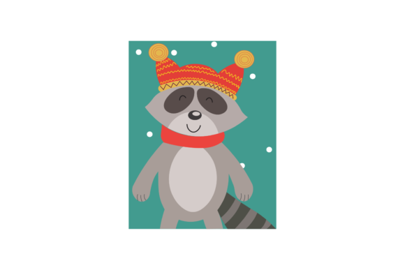 Christmas Animal Character Illustration: Graphics & Illustrations for Real Publishing