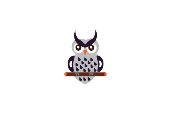 Halloween Animal Owl Vector Illustration: Graphics & Illustrations for Real Crafting