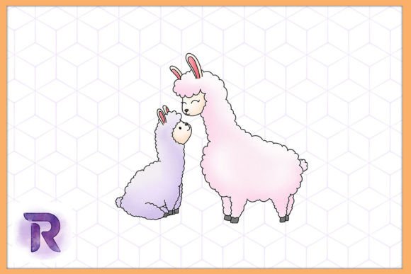 Llama Mama Animal Mother’s Day